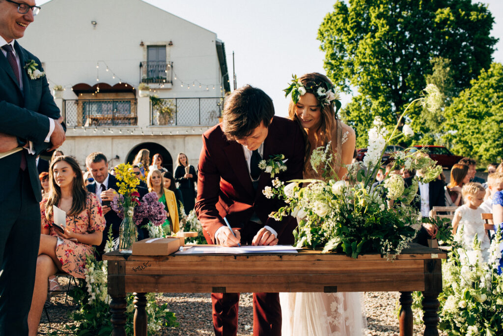 Ślub w plenerze Zielona Góra - zdjęcia